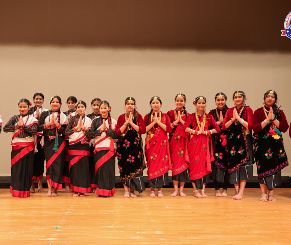 HIA Annual Day Celebration in Nepali Cultural Dress